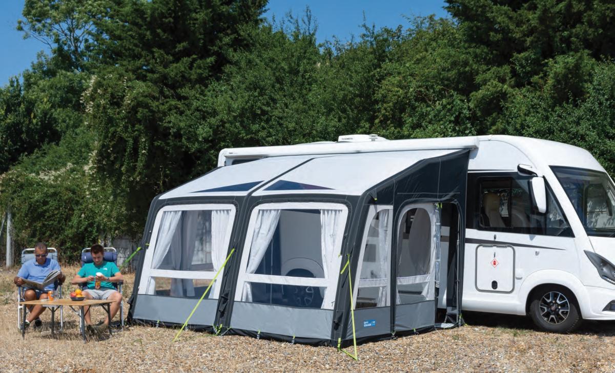 Auvent de camping car