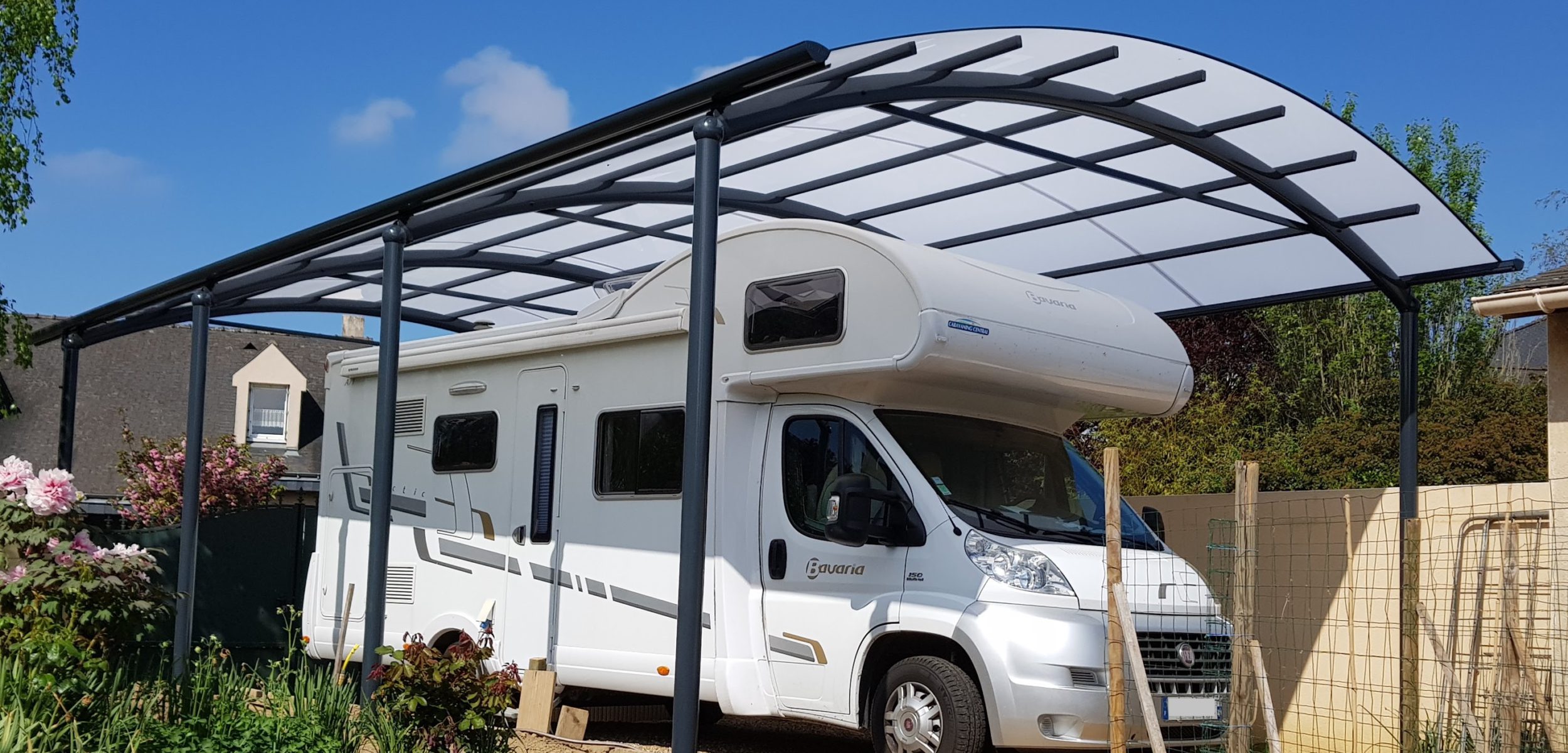 abri de camping car indépendant