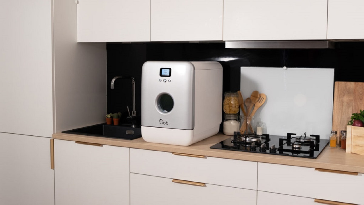 AMhomely 2021 Mini Lave-vaisselle machine à laver portable à ultrasons pour la stérilisation de turbine pour enlever la saleté câble USB pour les voyages à domicile,voyage daffaires Noir